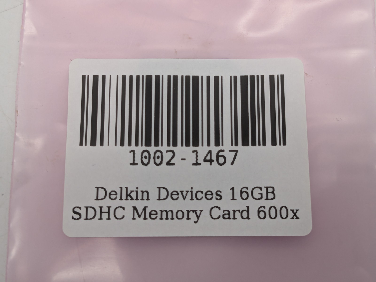Delkin 16GB SDHC 600X UHS-I SD Card