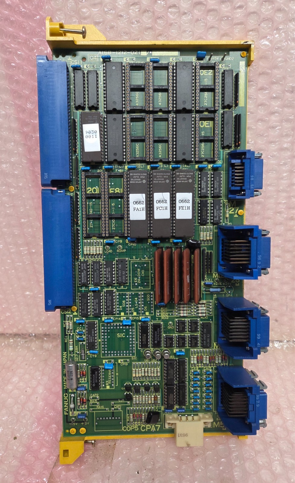 FANUC A16B-1212-0210, A16B-1212-0210 /12C/10B MEMORY BRD FREE SHIPPING USA STOCK