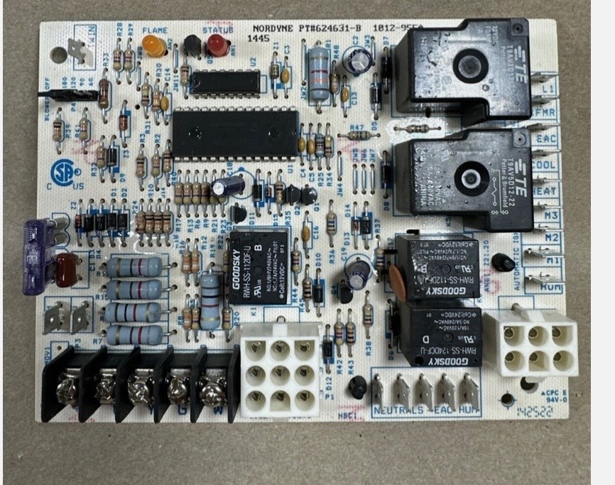 NEW 1012-83-9559B 624631-B 1012-955A control board  Nordyne Furnace