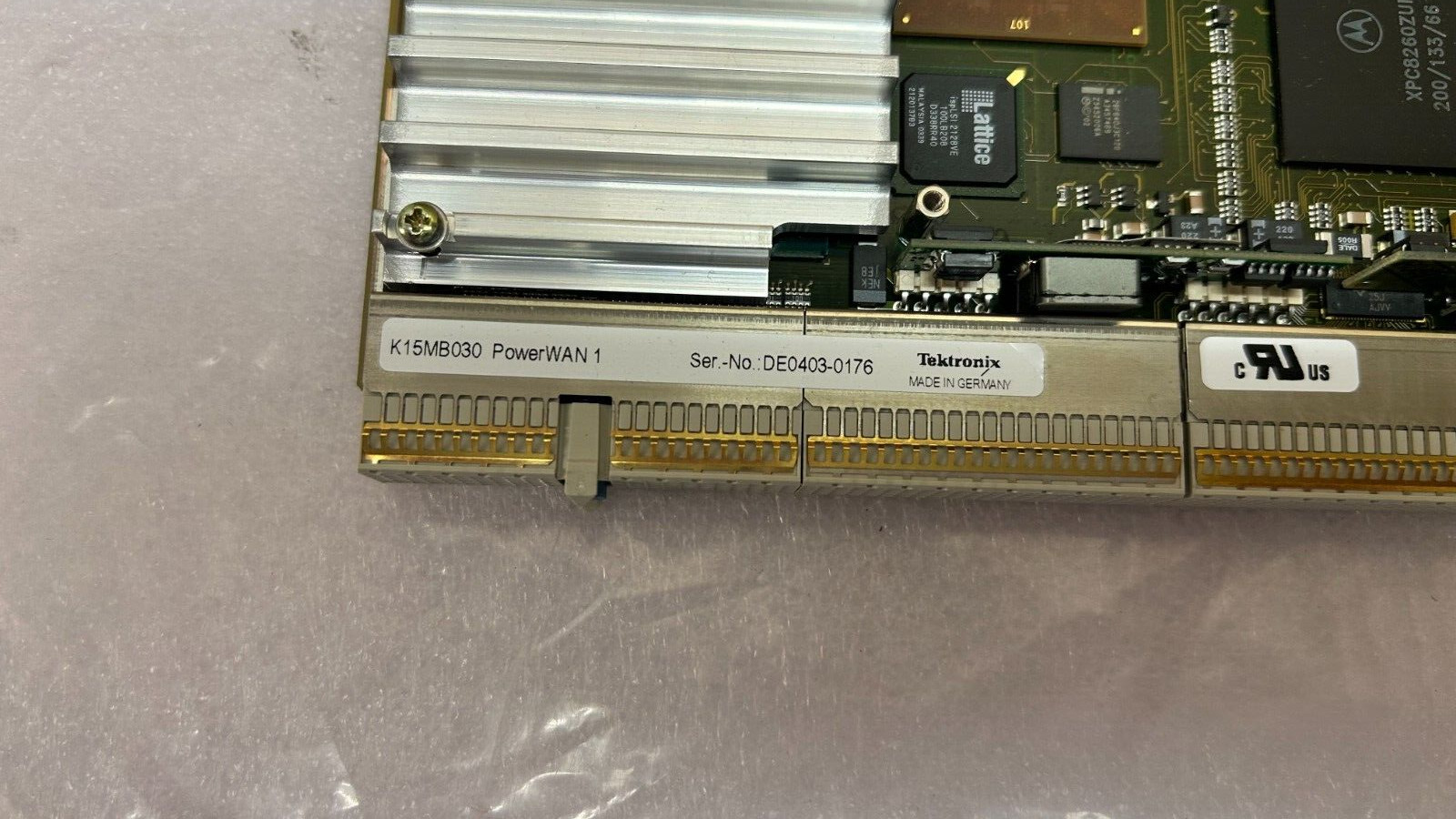 TEKTRONIX K15MB030 POWERWAN 1 CARD FROM NSA15 NETWORK ANALYZER