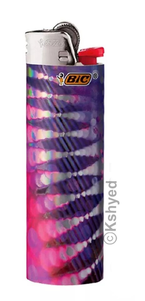 BIC Special Edition Night Out Series Cigarette Lighters Assorted Design (7 Pack)