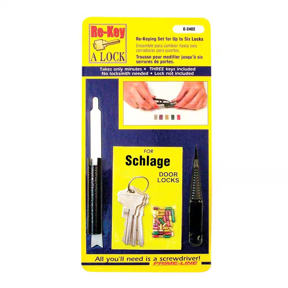 Weiser, Five-Pin, Re-Keying Kit
