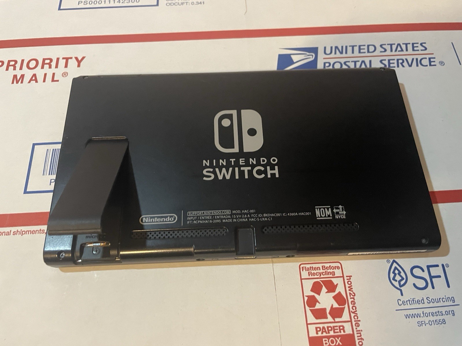 Nintendo Switch HAC-001 Tablet Only, Black