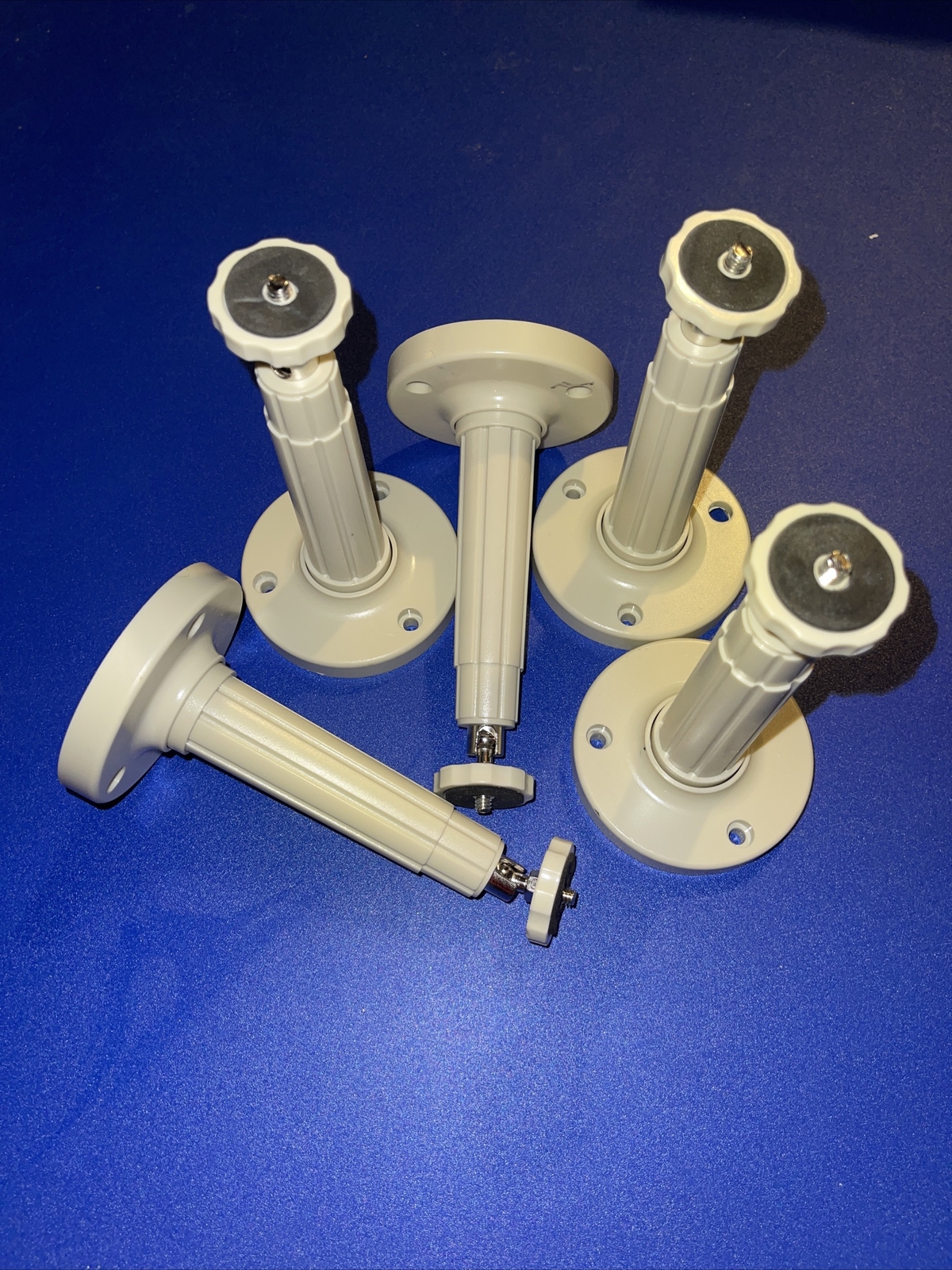Lot of 5 - Wall Ceiling Mount Bracket for CCTV CCD Camera Adjustable Pan Tilt