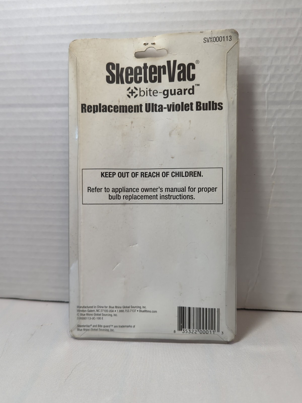 NEW 2-Pack SkeeterVac Bite-Guard Replacement Ultra-Violet Bulbs NIB Sealed