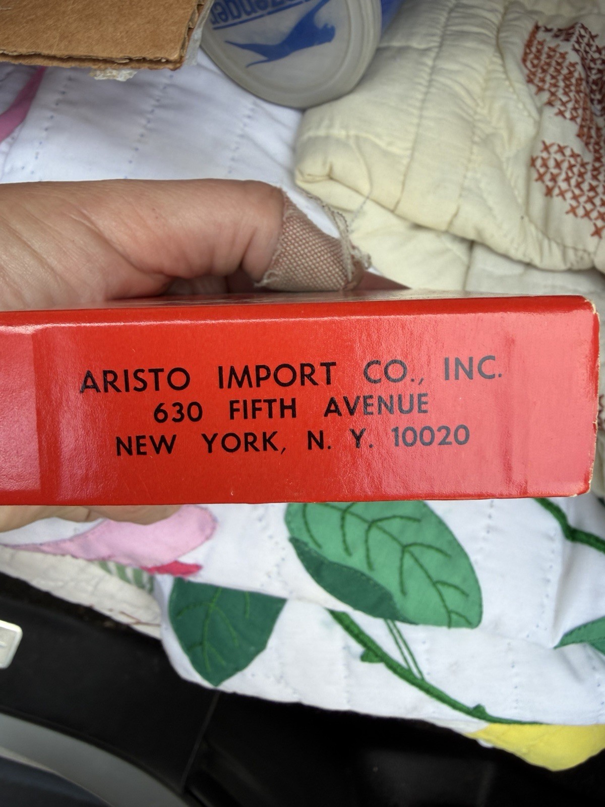 Vtg Aristo Apollo Mechanical Stopwatch Silver Timer with Box & Original Receipt!