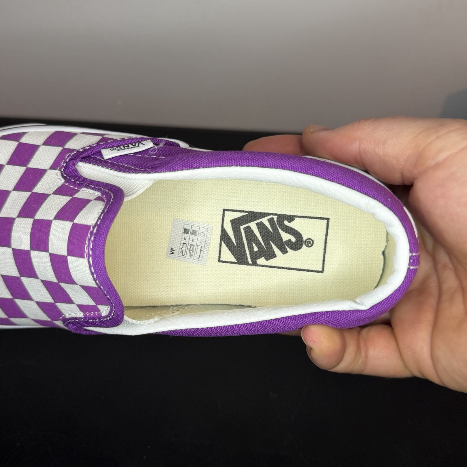 Vans Classic Slip-On Color Theory Checkerboard Canvas Shoes Unisex Women's Size