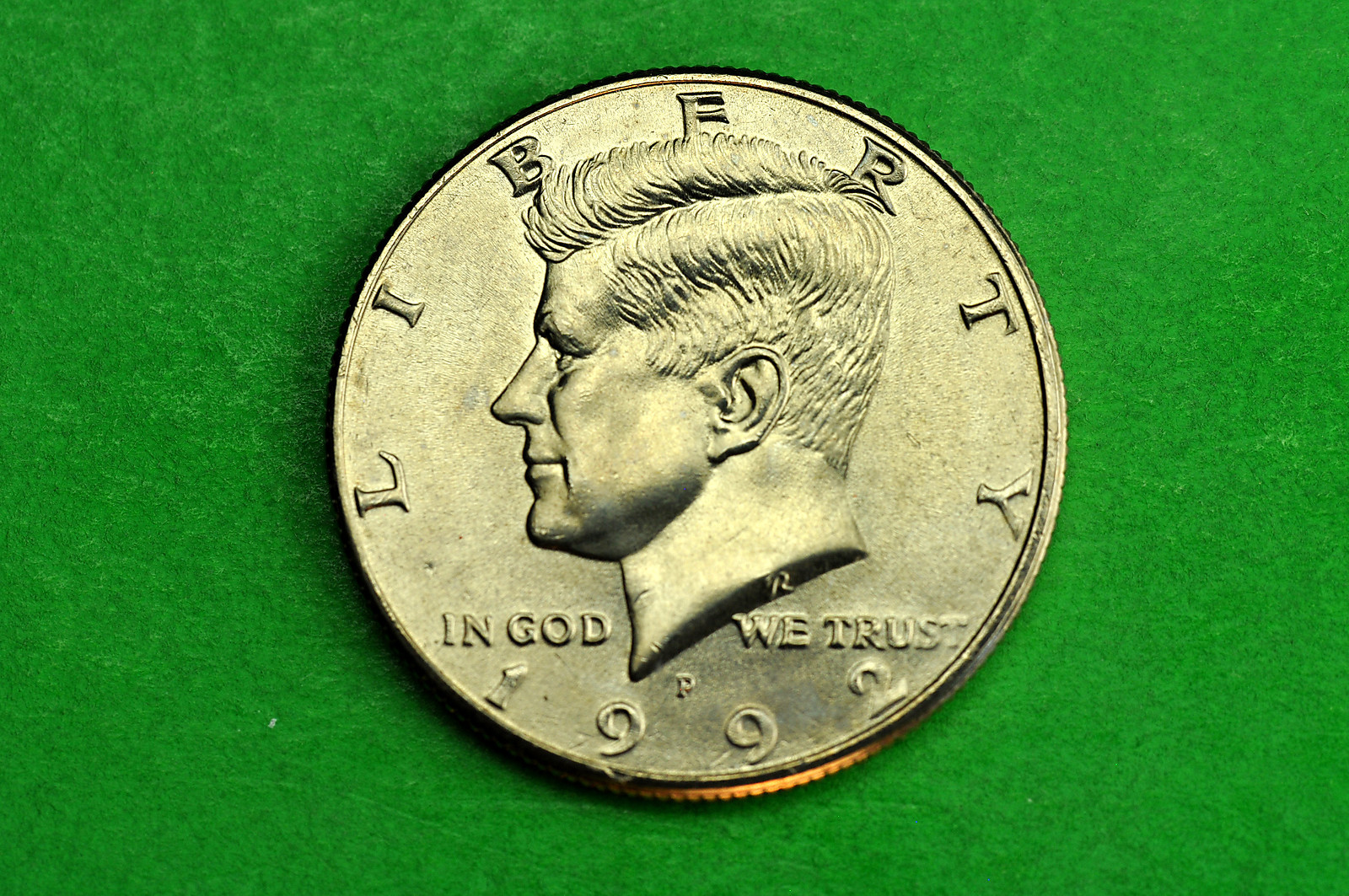 1992-P  Choice  BU  Mint State Kennedy US Half Dollar Coin