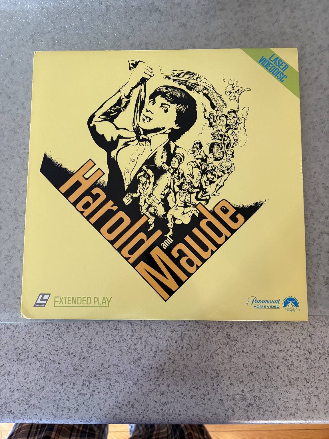 Harold and Maude LaserDisc 1971 Comedy Extended Play Paramount