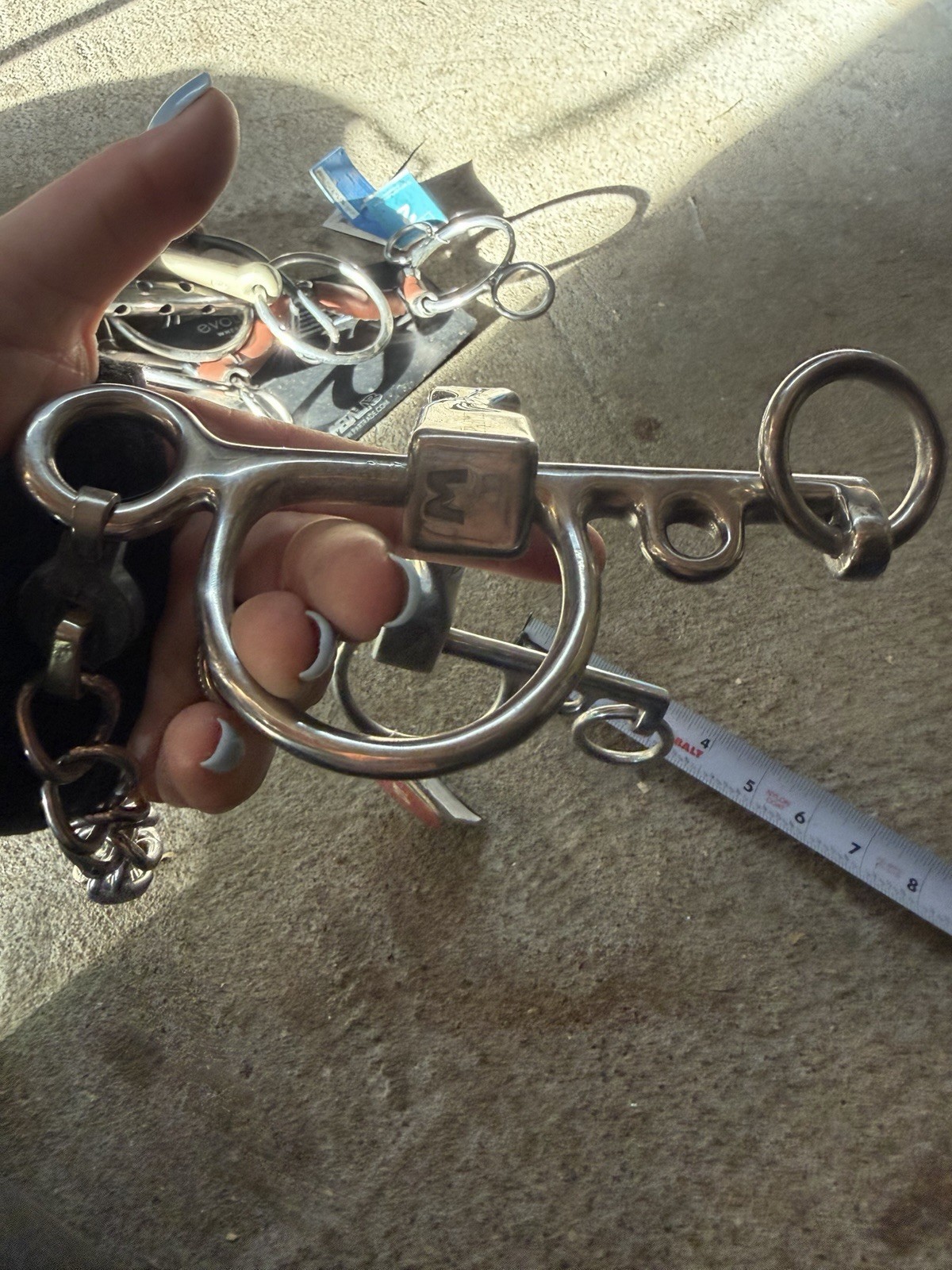 NWT 5.75” Metalab Thick Slow Twisted Pelham Bit