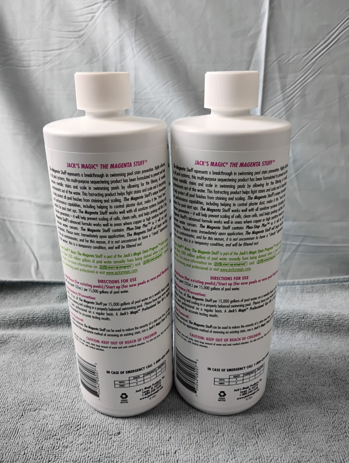 Jack's Magic The Magenta Stuff Size: 32 Ounce (Two Pack) (2)