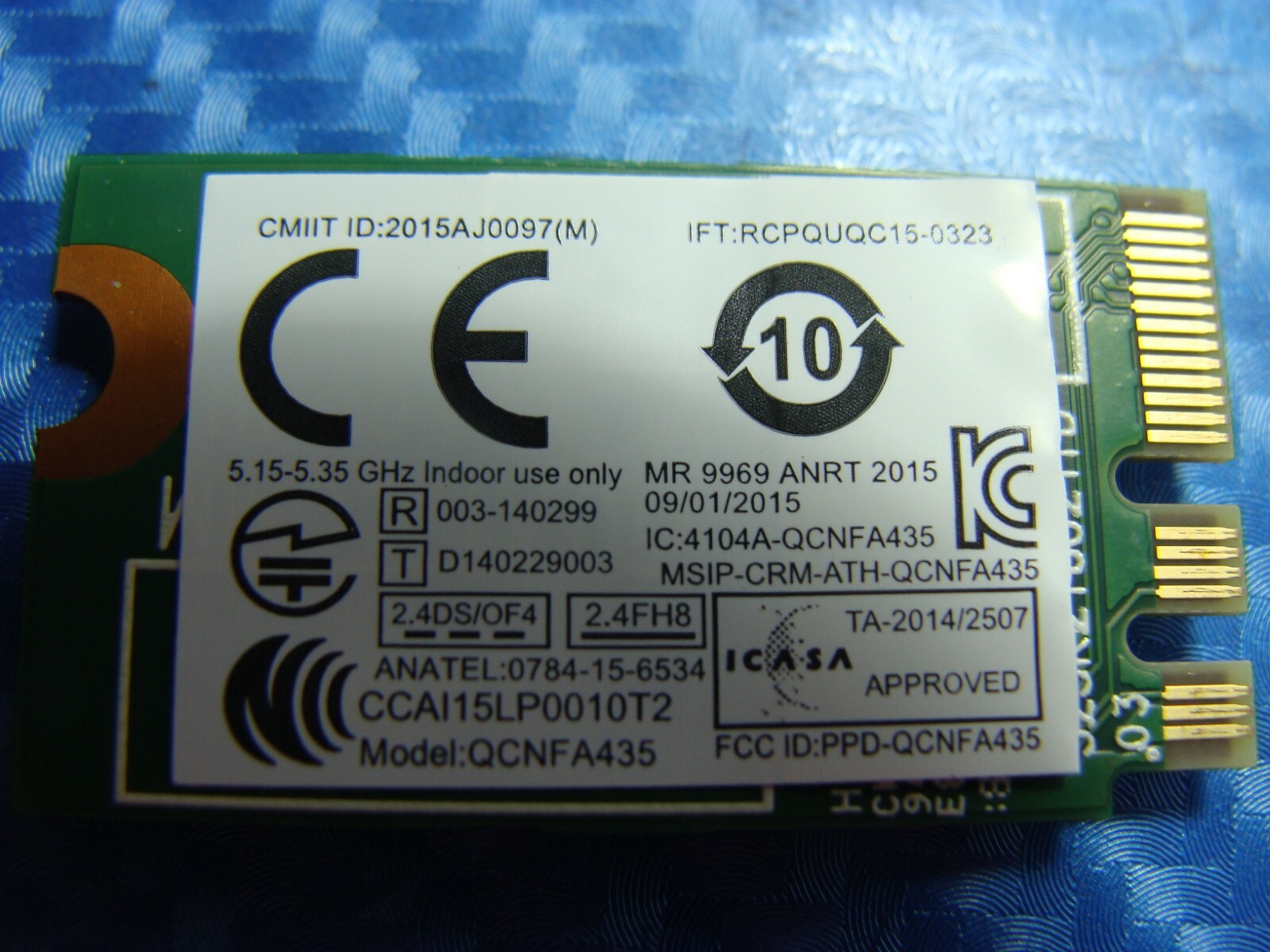 Lenovo IdeaPad 15.6" 330S-15IKB OEM WiFi Wireless Card QCNFA435 01AX709 GLP*