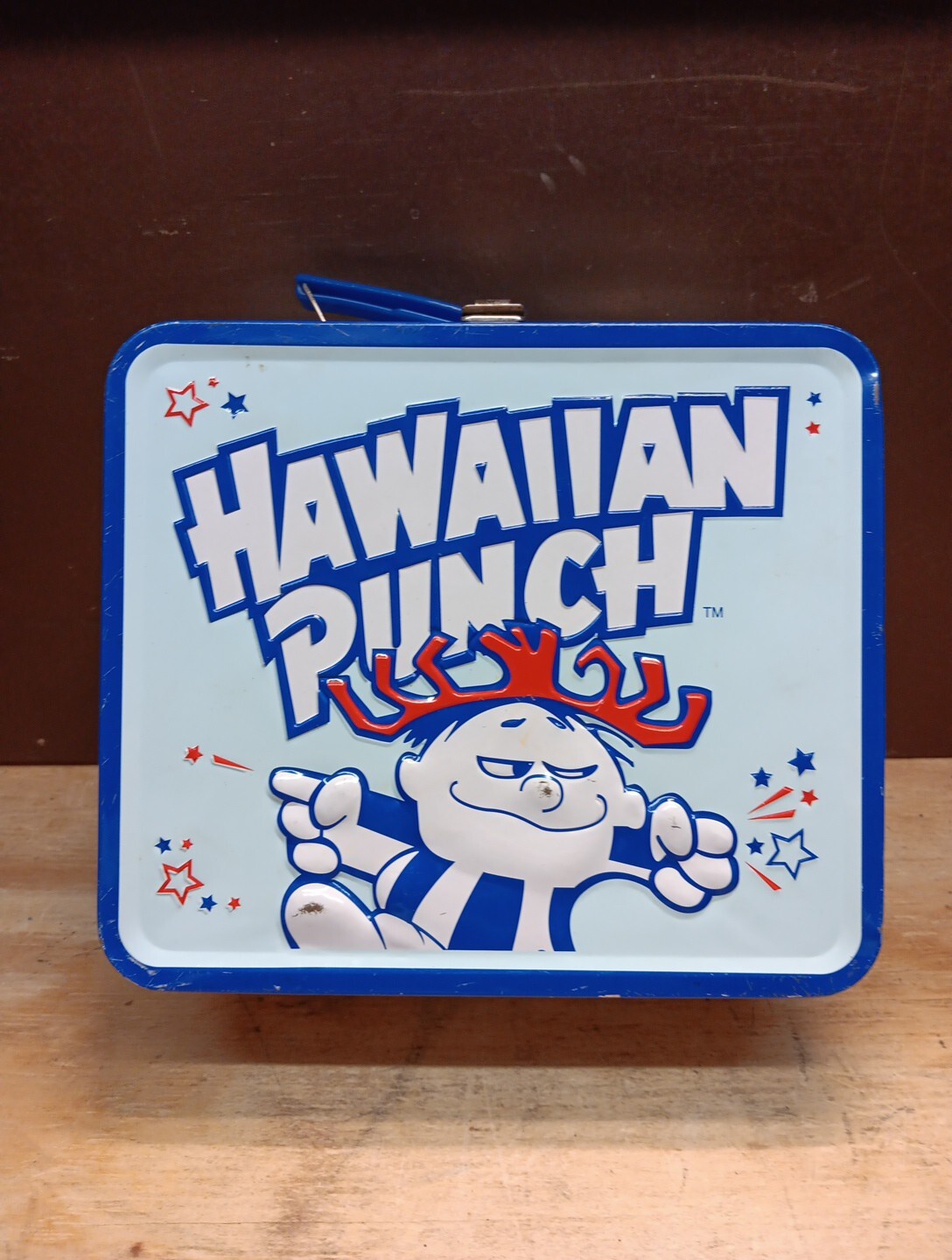Hawaiian Punch Embossed Metal Tin Lunchbox