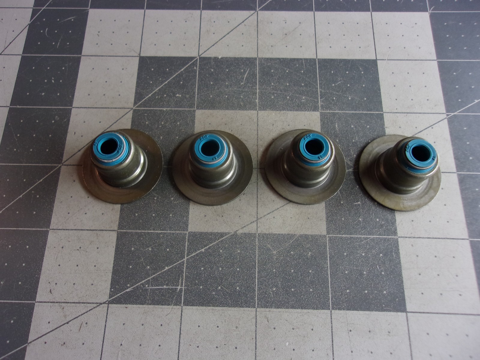 SBI 122-1344 (4) Valve Stem Seals 53020752AB '09-'12 Jeep Liberty V6 226CI 3.7L