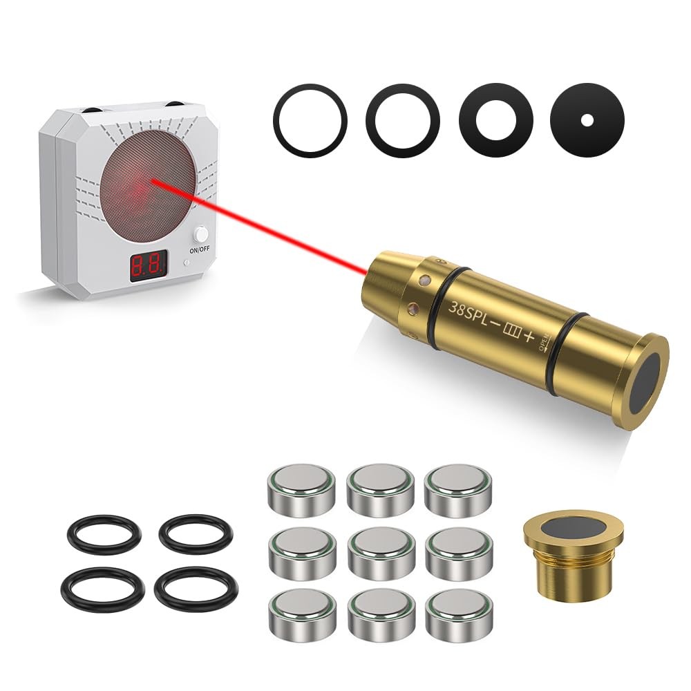 VANTARA 38SPL Dry Fire Training Cartridge Target Kit - Laser White