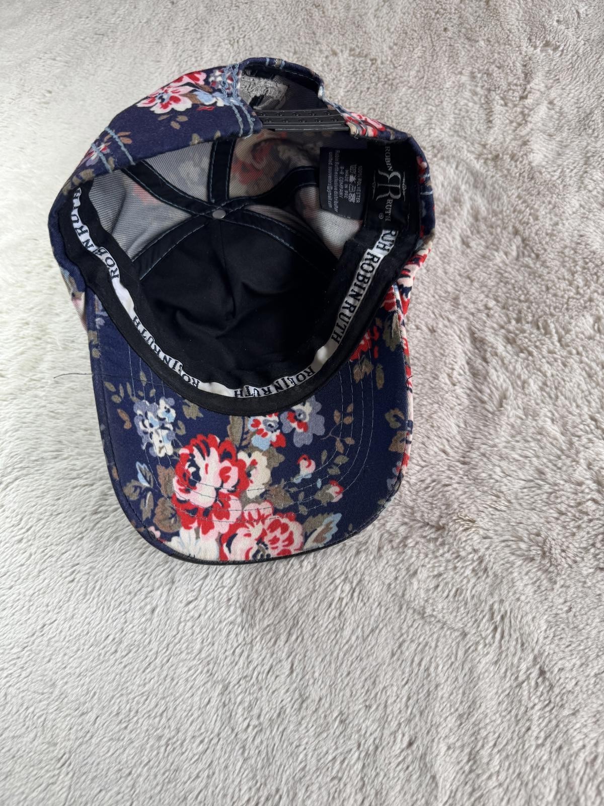 Robin Ruth Floral Paris Baseball Cap