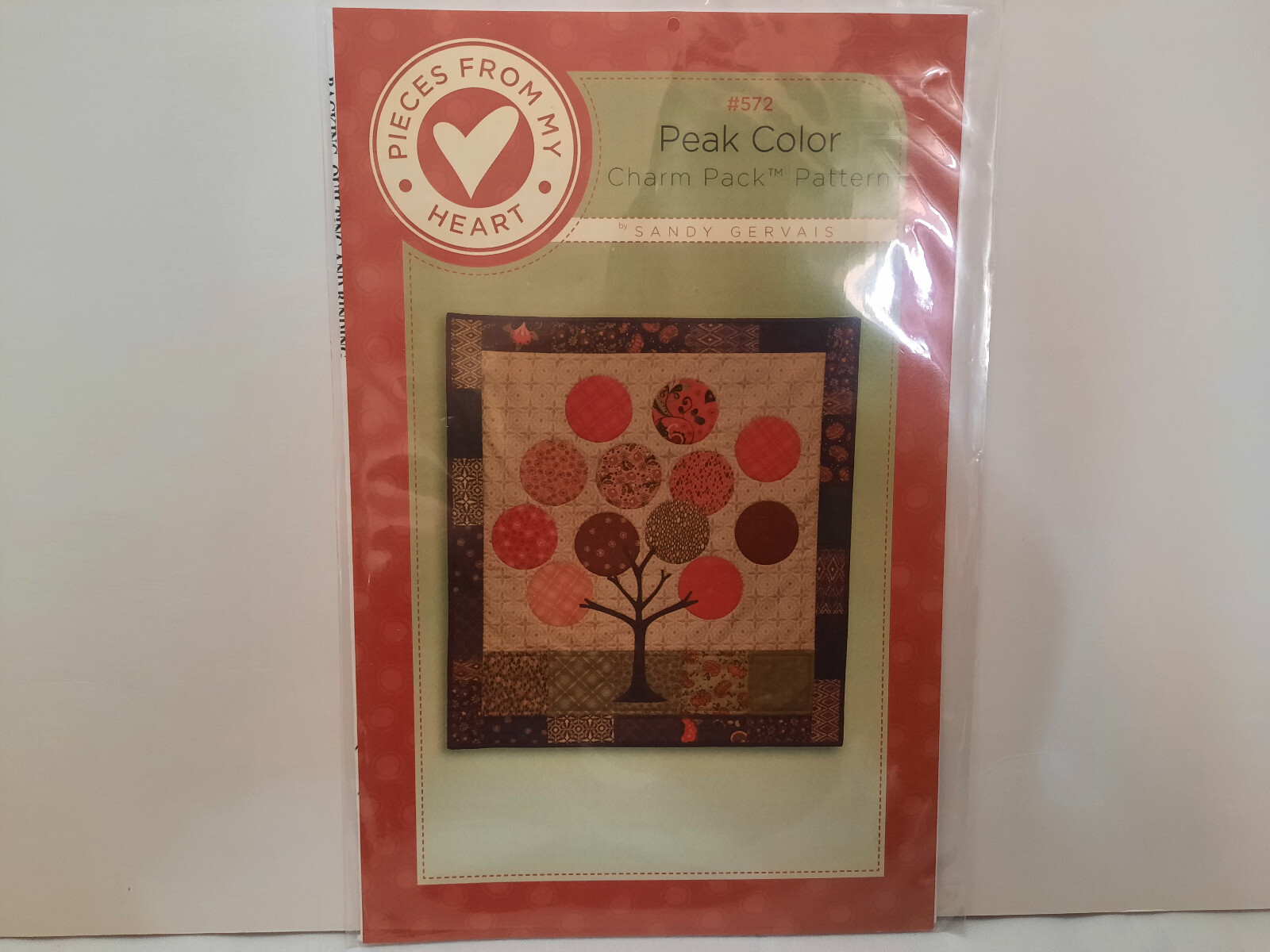 Peak Color Quilt Pattern (Pieces From My Heart) #572