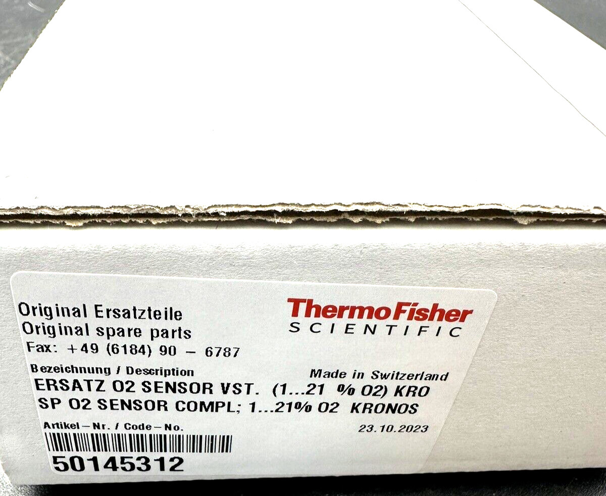 Thermo Scientific Huracell Vios 160i Incubator SP O2 SENSOR 50145312 (OEM) *NEW*