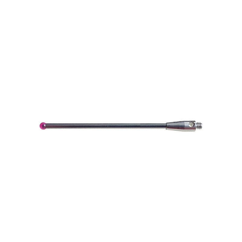 CMM Probe Stylus M2 Thread 2mm Ruby Ball Tungsten Carbide Stem L40mm A-5003-0037
