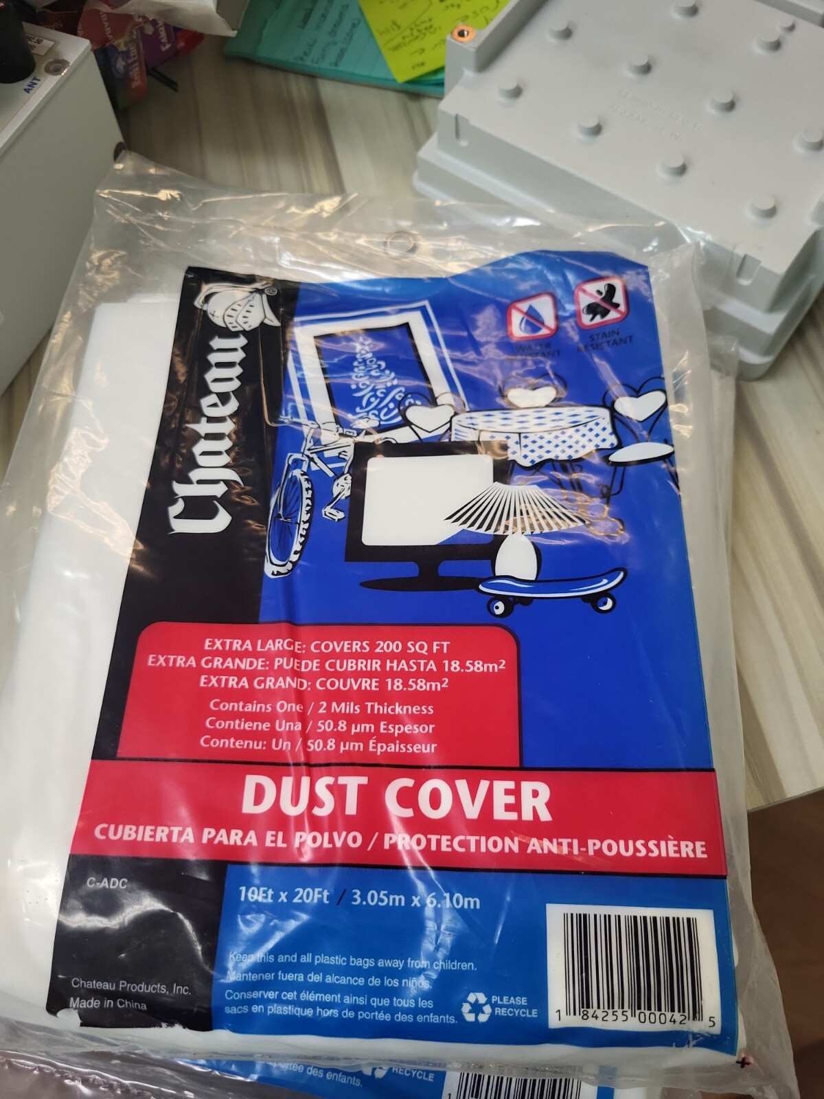 Chateau DUST COVER 10' X 20'  Water Resistant Storage