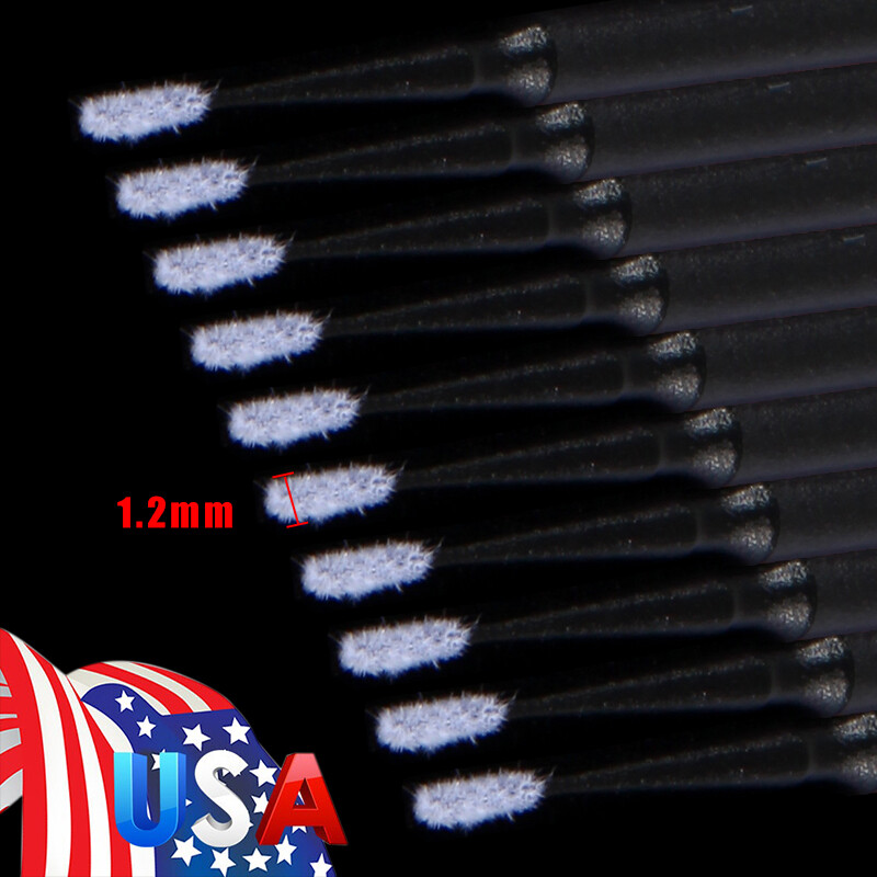 100Pcs Dental Microbrush Disposable Applicators Tips Micro Brush Cleaning 4Size
