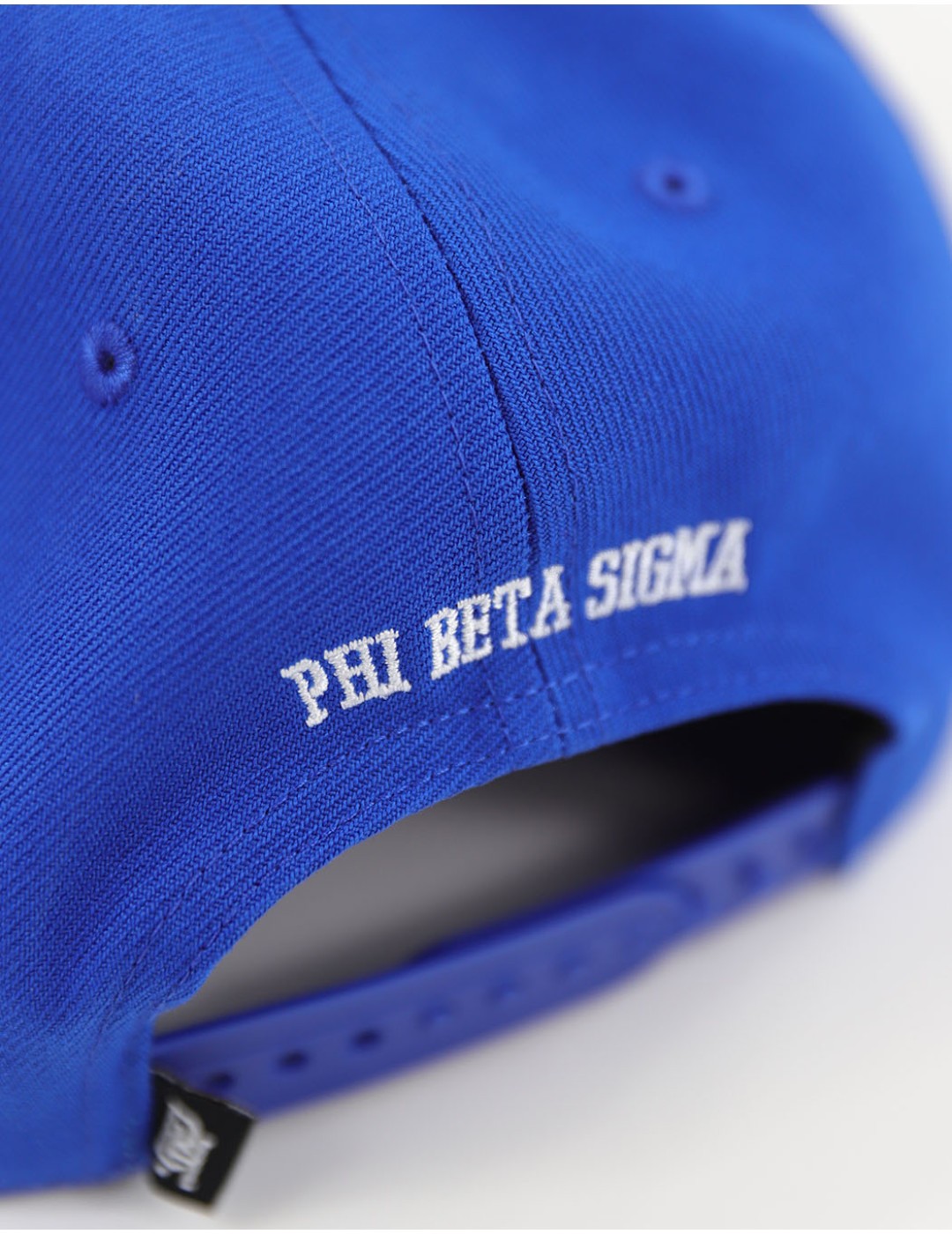Big Boy Phi Beta/Β Sigma Divine 9 S144 Letter Snapback Cap [Royal Blue -...