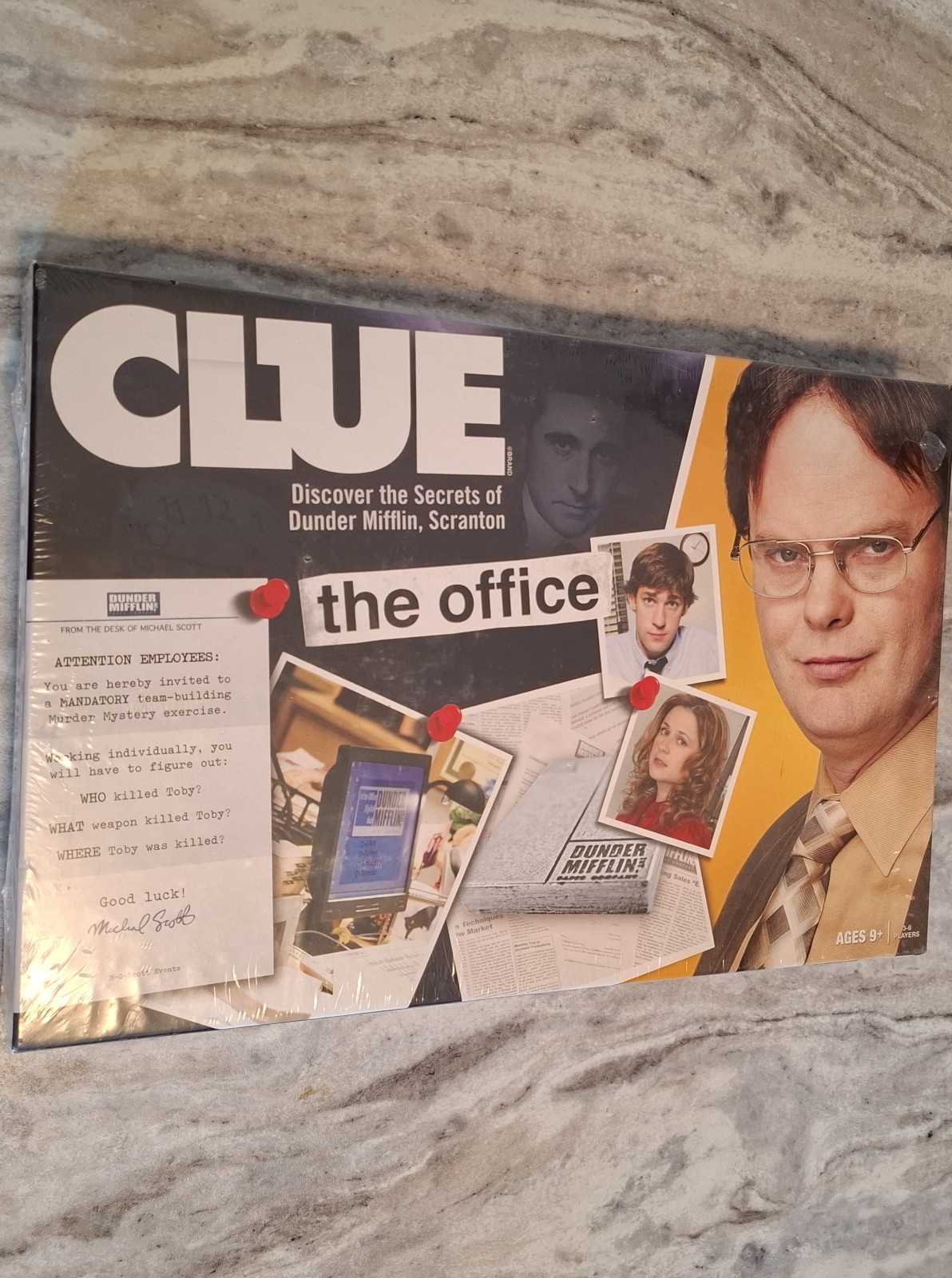 Clue The Office Edition Hasbro 2019 New