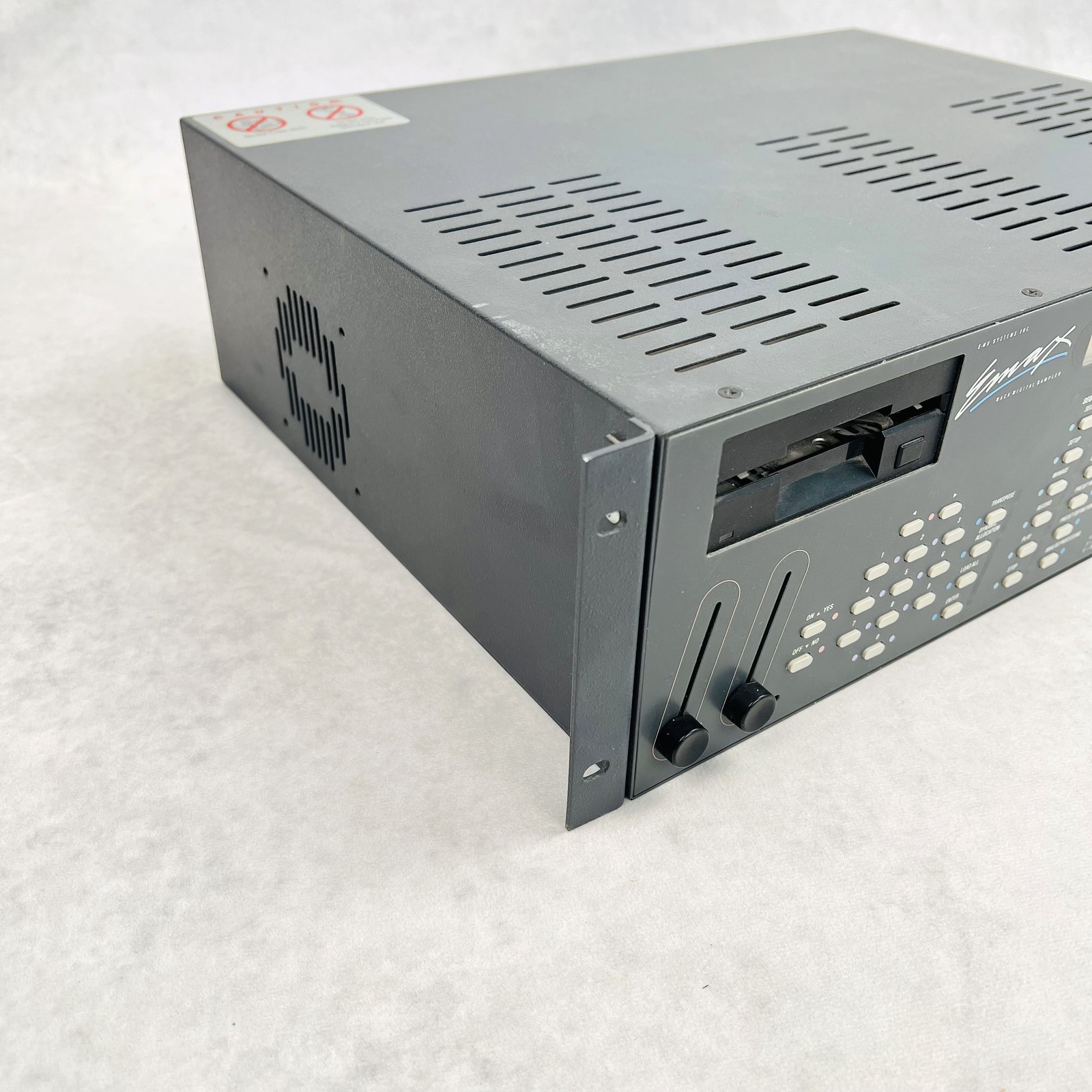 E-mu EMax Model 1020 Rack Mount Digital Sampler 1988