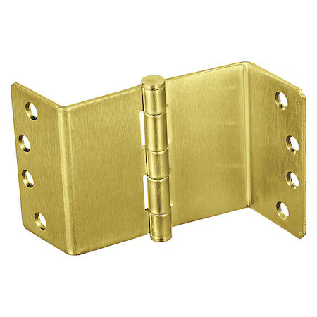 Mckinney 4 T2895 Us4 1/4Rc Nl Swing Clear Hinge, Steel, Flush Mounting, 1 1/4