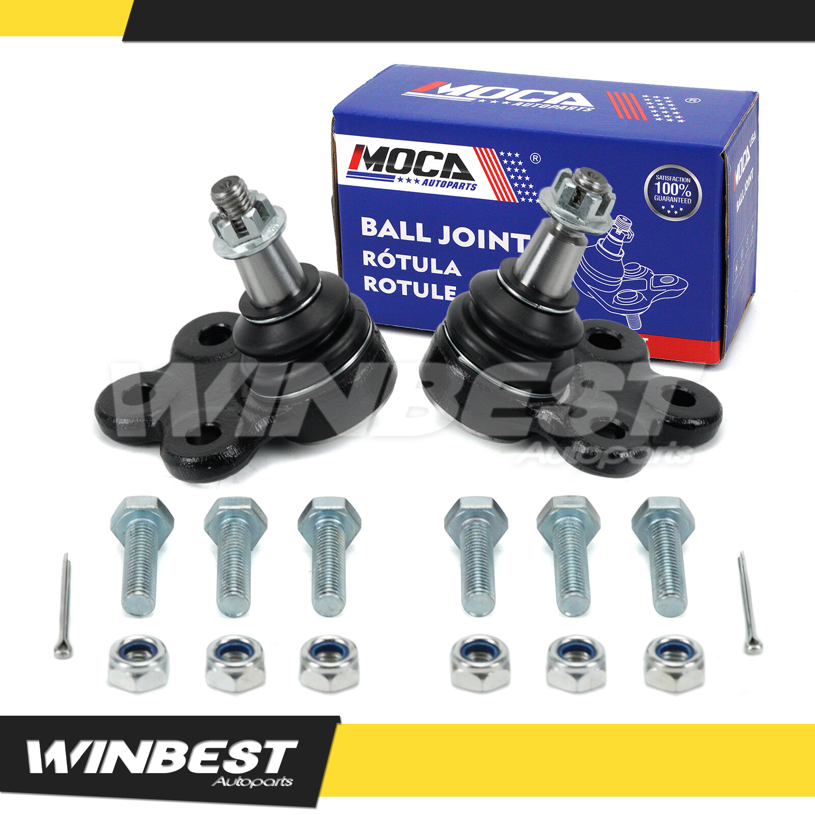 Front Lower Ball Joints fit 10-17 Chevrolet Equinox GMC Terrain 2.4 3.6L K500227