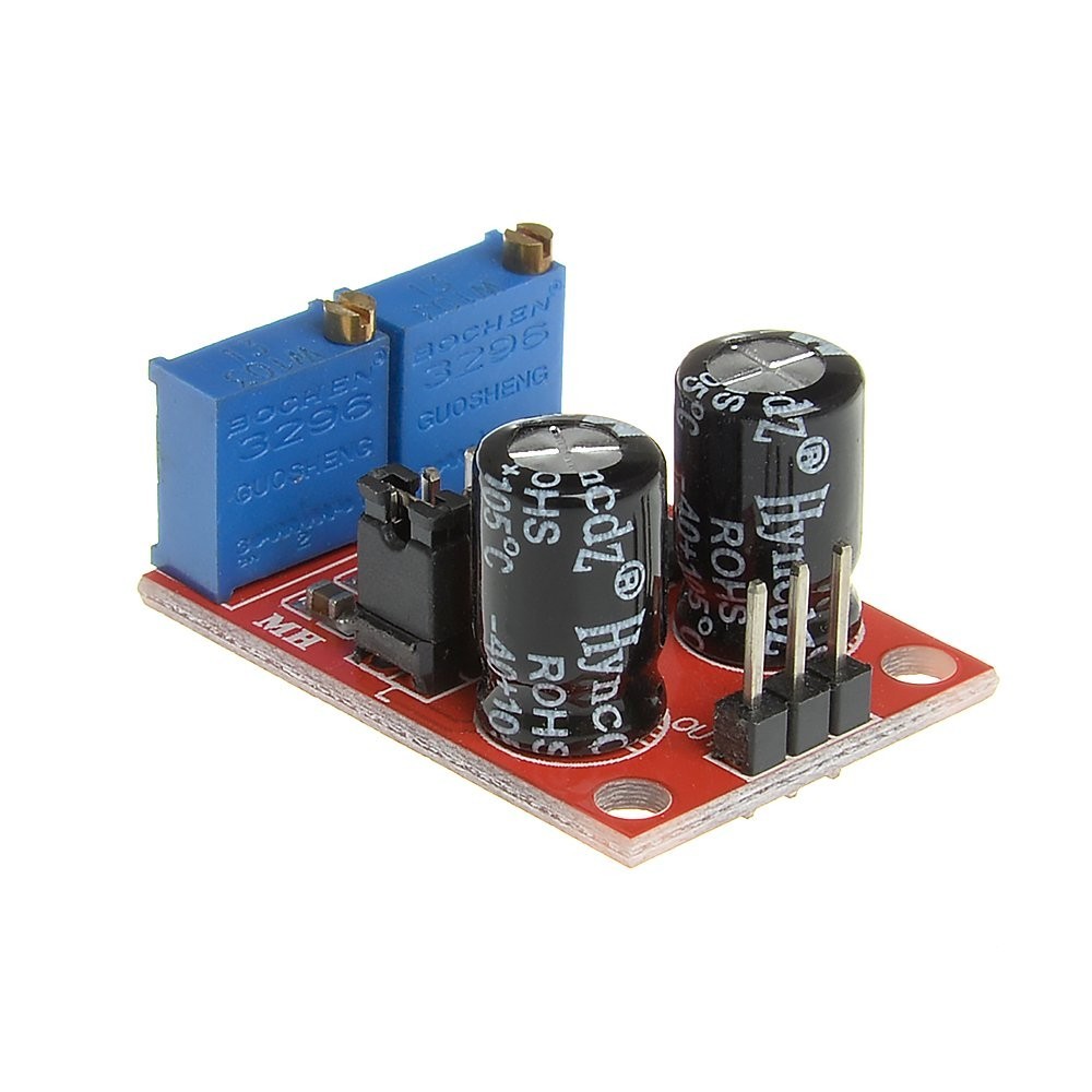 5PCS NE555 Frequency Adjustable Signal Generators; Compact & Lightweight Design