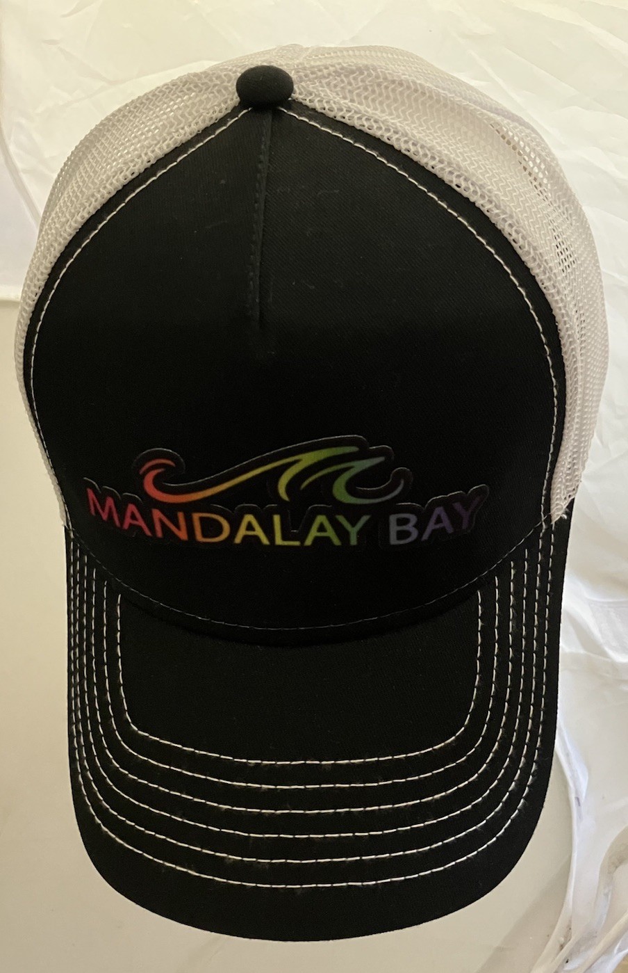 Mandalay Bay Hotel Casino Las Vegas Strip Adjustable SnapBack Hat $32 Retail NEW