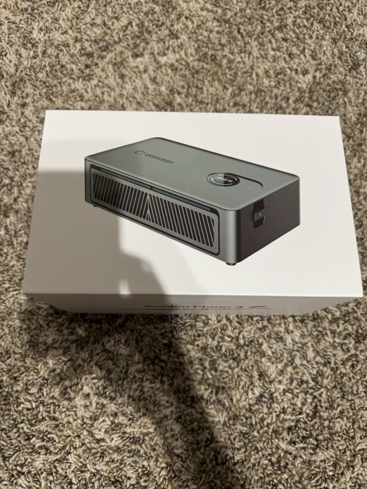 Canaan Avalon Nano 3S 6TH/s Bitcoin Miner Complete in Box PSU WiFi Tested