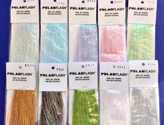 HEDRON POLAR FLASH. YOU PICK COLOR. FLY TYING MATERIAL. FISHING SALTWATER, MUSKY