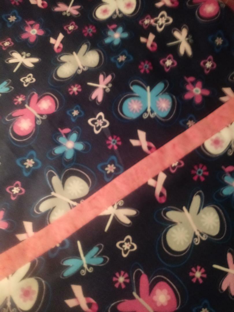 CANCER PILLOW CASE HANDMADE