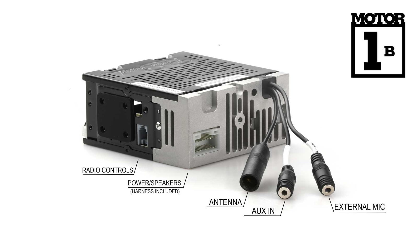RetroRadio for 1960-63 Ford Falcon BT AUX AM/FM LABC-M1-122-04P-74PF1