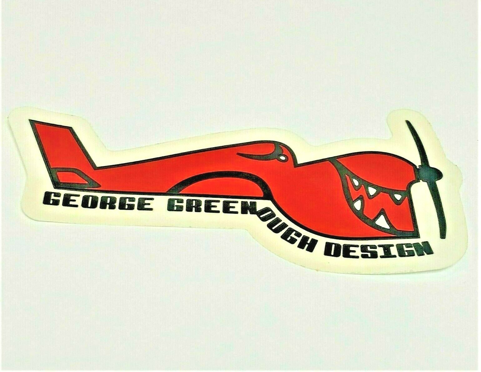 Surfboard, Skateboard Sticker, George Greenough Vintage, Original Dealer Sticker
