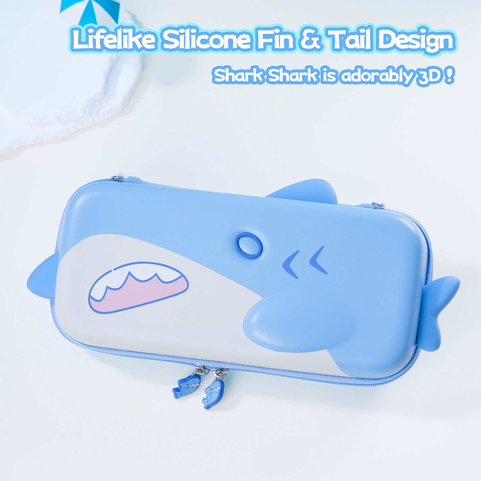 GeekShare Shark NS2 Carrying Case for Nintendo Switch 2025 Thick Storage Bag