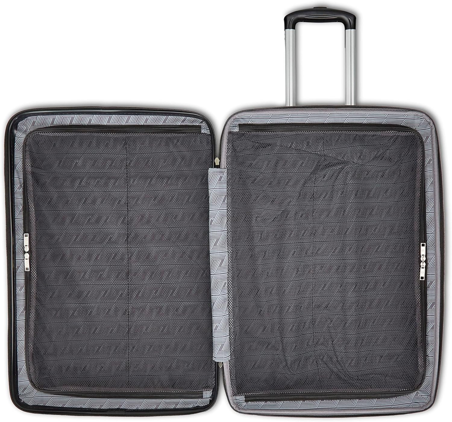 Evolve SE Hardside Expandable Luggage, Bass Black, Large Spinner