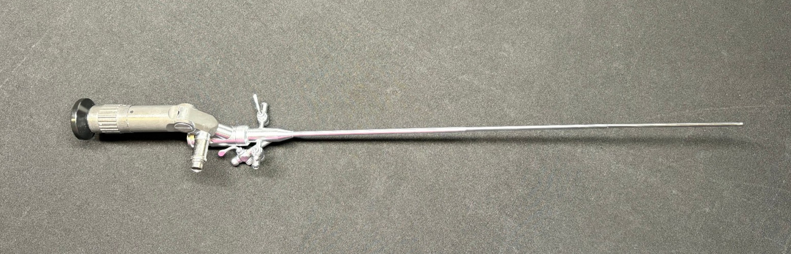 Karl Storz 27022 SK 0° 5mm Dual Stopcock Operative Hysteroscope Image Present