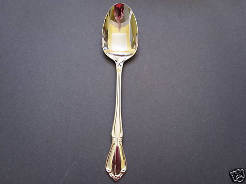 CHATEAU SERVING SPOON  ONEIDA NEW 18/8 FREE SHIPPING US ONLY