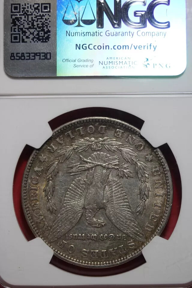 1902 NGC XF DETAILS HARSHLY CLEANED MORGAN SILVER DOLLAR