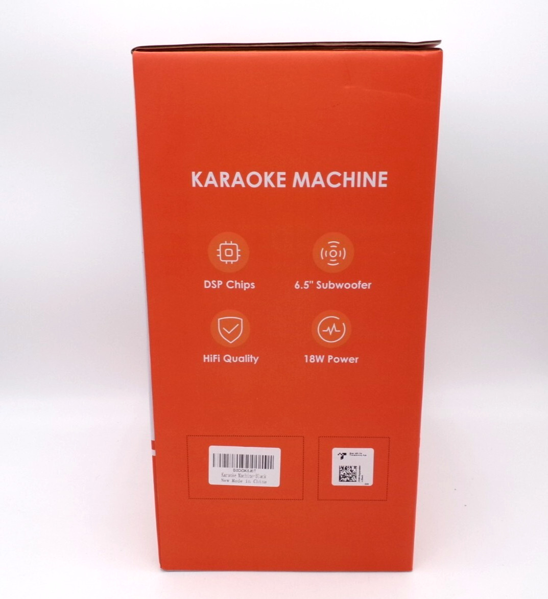 Portable Karaoke Machine w 2 Wireless Microphones LED Speaker Party