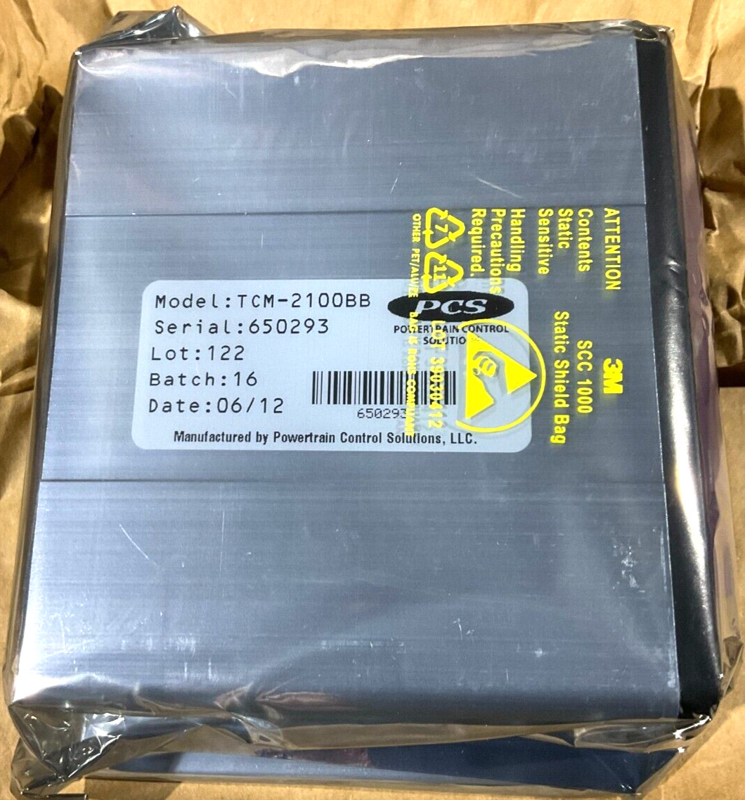 POWERTRAIN PCS TCM TCM-2100BB TRANSMISSION CONTROL MODULE HMMWV 2520-01-579-1379