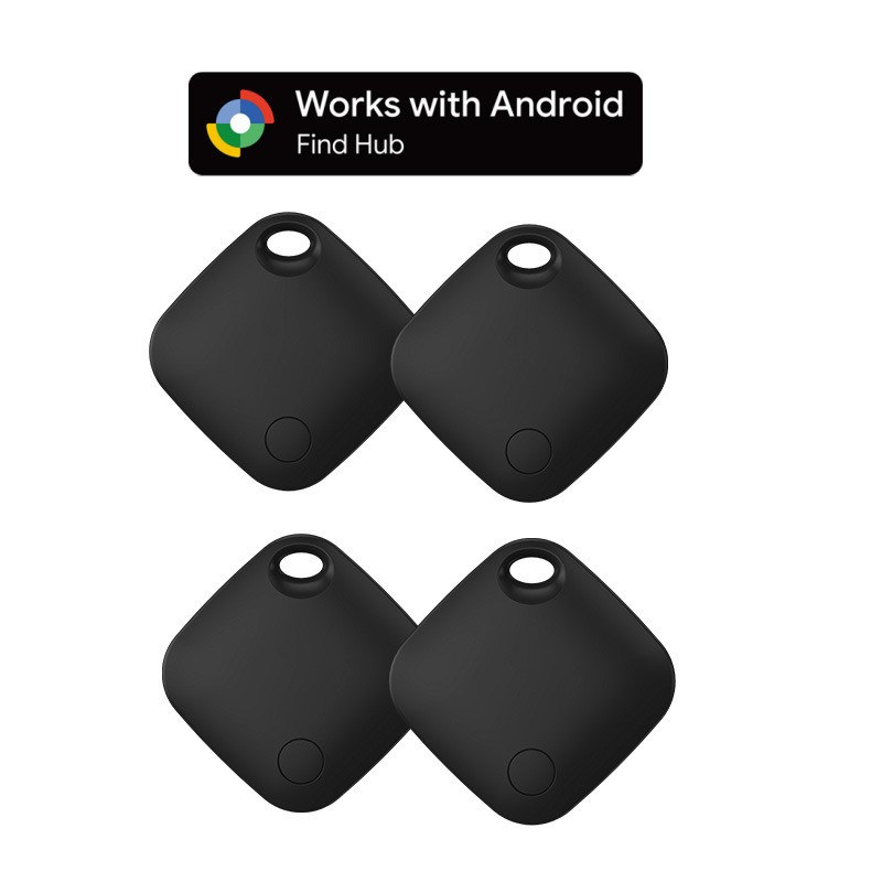 4PCS Security GPS Tracker Android Anti Loss Smart Tag for Google Find Hub Finder