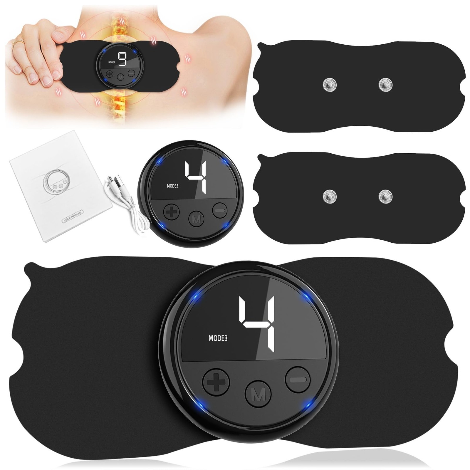 Intelligent Wireless TENS Unit Muscle Stimulator TENS & EMS Device, Electroni...
