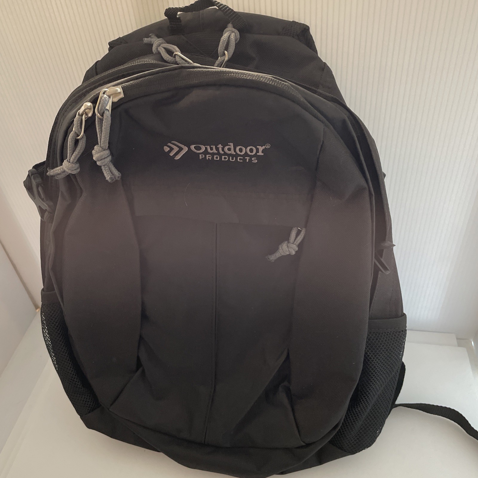Outdoor Products Traverse Backpack Black Unisex Book Bag Travel Hiking Laptop