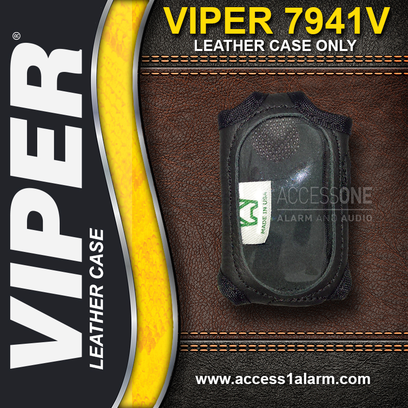 Viper 7941V LEATHER REMOTE CONTROL CASE For Color OLED HD Viper 5904V System