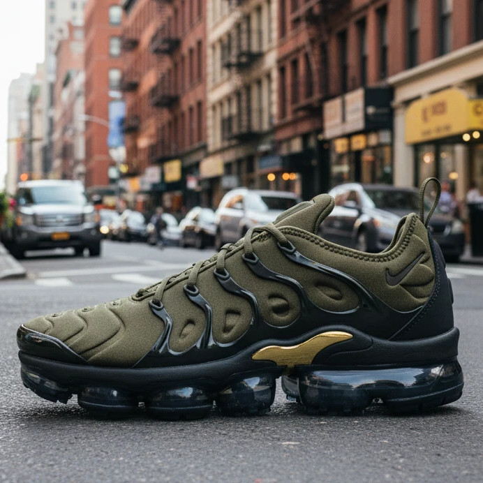New Nike Men's Shoes In Green Air VaporMax US size 7-13 Free shipping-
