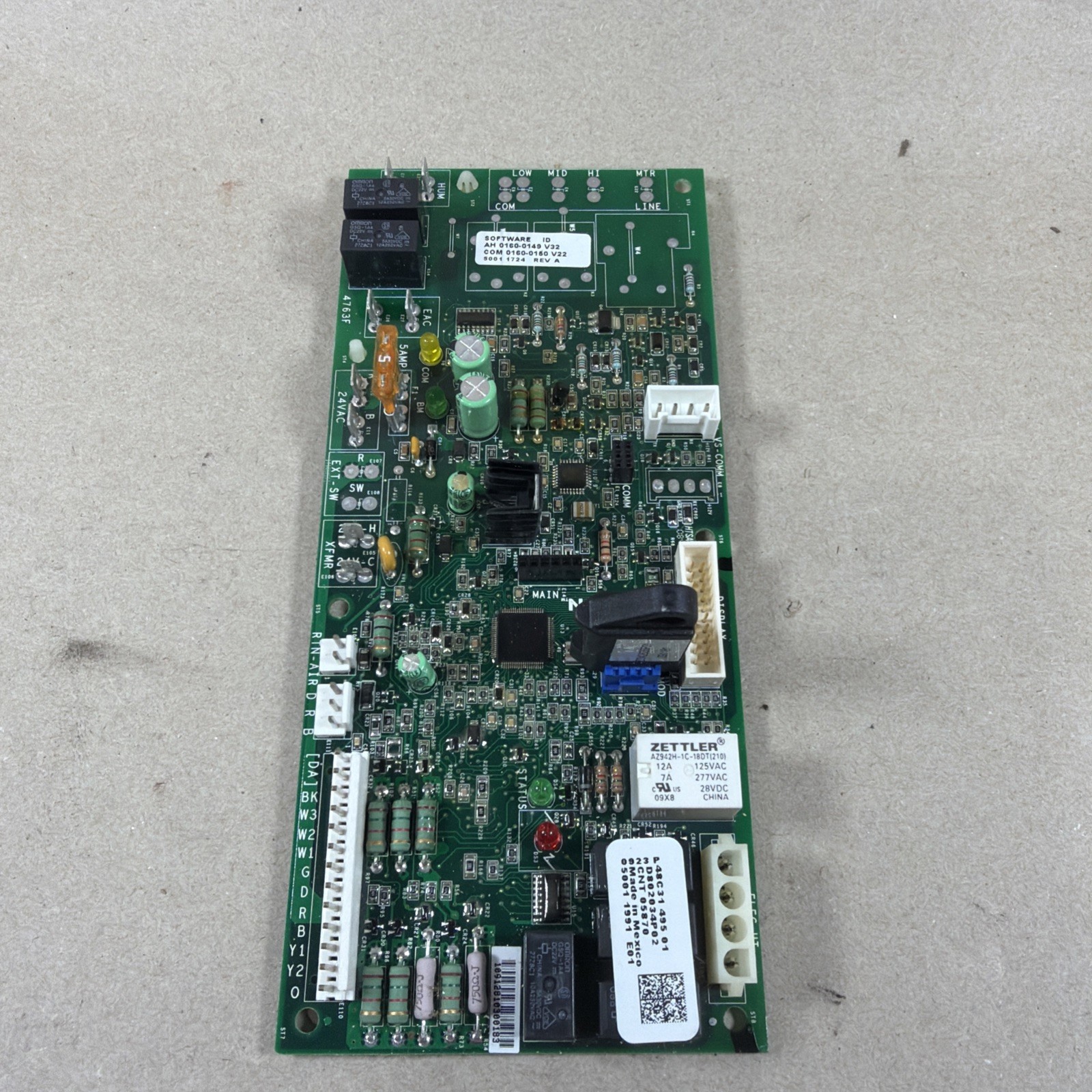 🔥 FCBAE1-EMERSON CONTROL BOARD 48C31 495 01 CNT05870 ASSY PLUS USER INTERFACE
